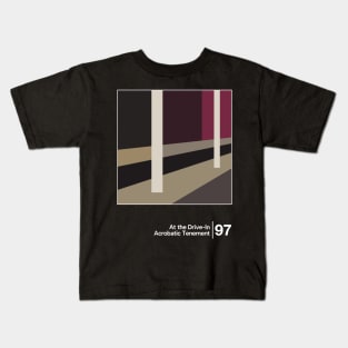 At The Drive-In - Acrobatic Tenement / Minimal Style Graphic Artwork Kids T-Shirt